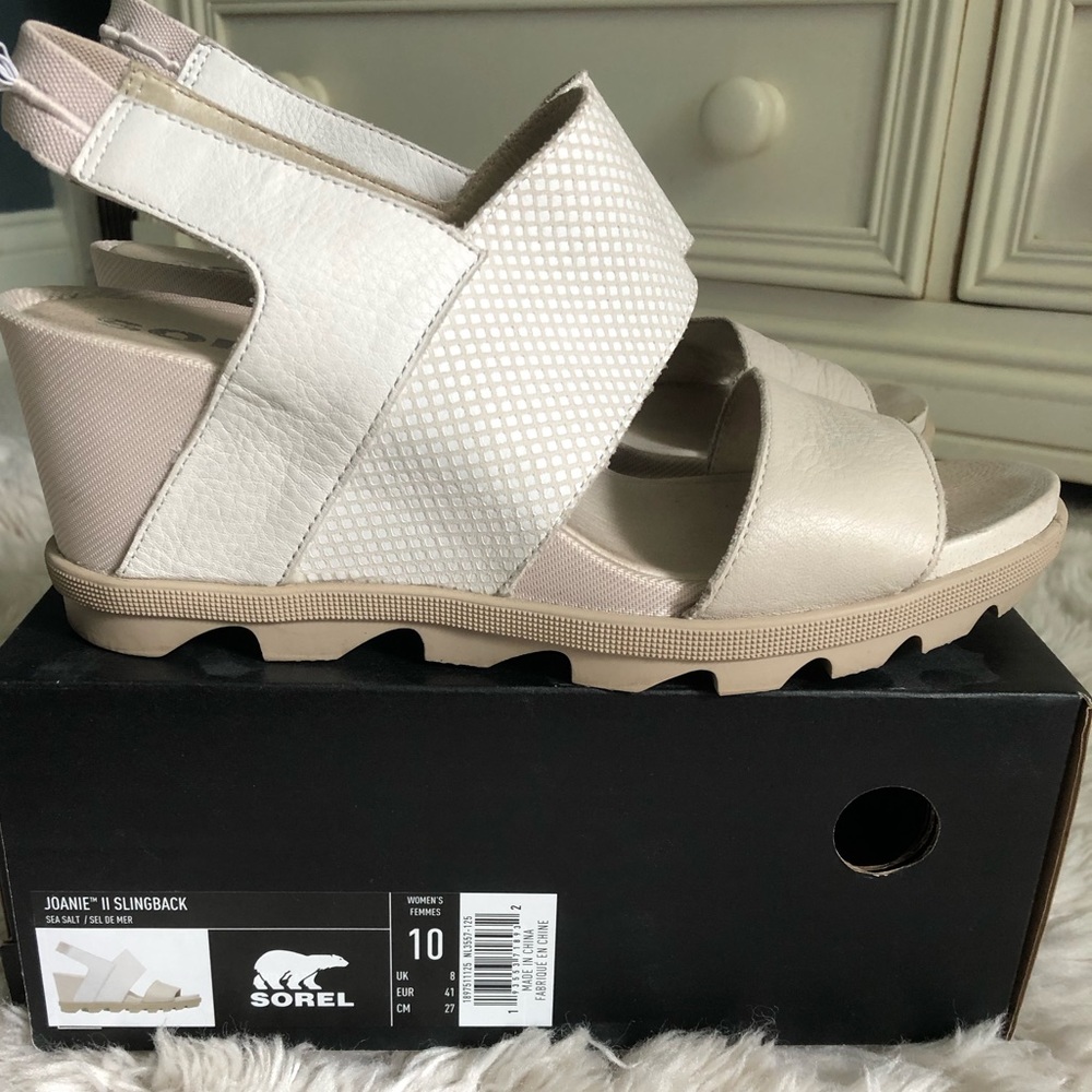 sorel joanie slingback